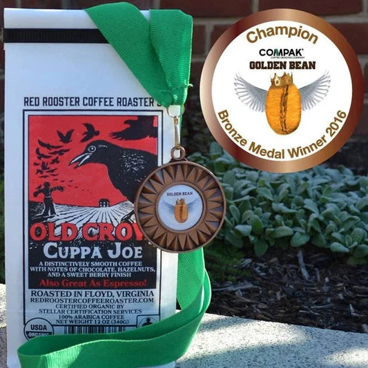 Organic Old Crow Cuppa Joe - Coffee Selection for Fresh Daily Preparation