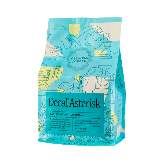 Decaf Asterisk 2 lb - Coffee Selection for Fresh Daily Preparation
